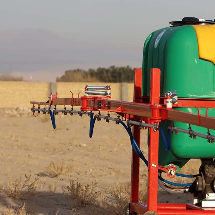 تصویر 1 از خرید سمپاش 600 لیتری پشت تراکتوری بوم دار 16متری + فروش ویژه